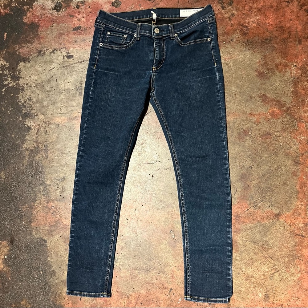 rag and bone skinny capri skinny Blue Jeans
